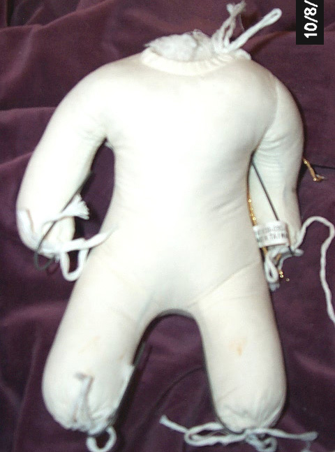 Stuffed 9" body with wire armature 5.00